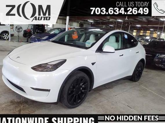 TESLA MODEL Y 2022 7SAYGAEE0NF536564 image